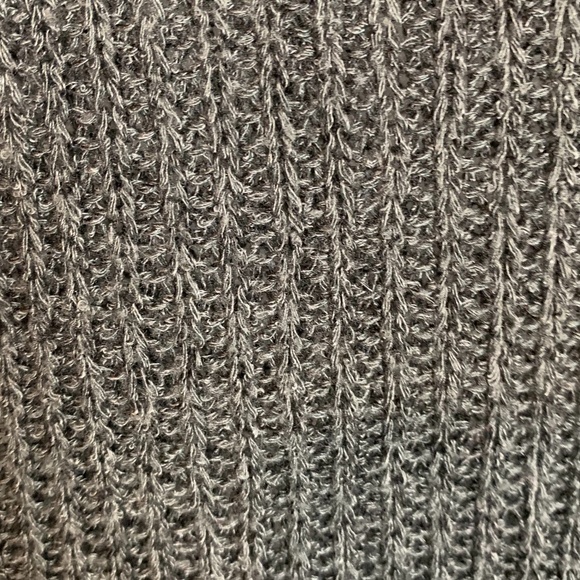 Tokyo Darling Dark Gray Hi-Low Pullover Sweater - Picture 5 of 8